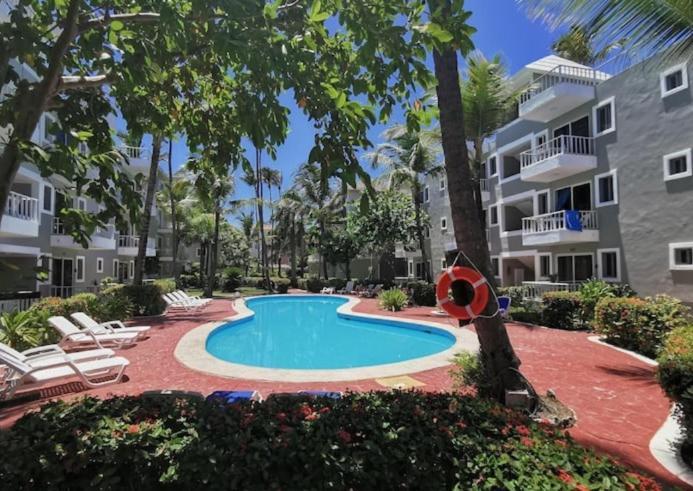Caribbean Studios Tropicana With Pool - Playa Los Corales Punta Cana Dış mekan fotoğraf